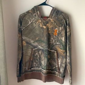 Camo “real tree” hoodie